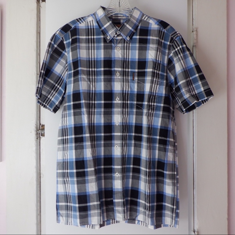 Ben Sherman blue plot shirt